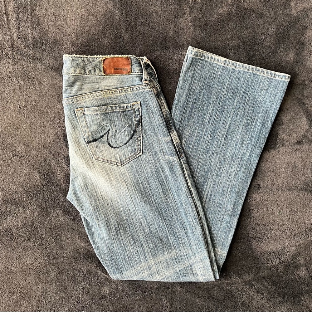 Express jeans | boot cut | size 2 short US | denim blue